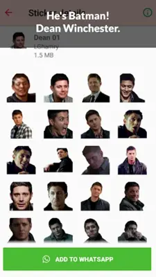 SPN Stickers for WhatsApp android App screenshot 4